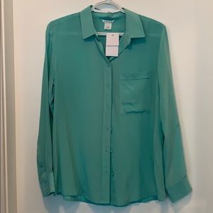 Club Monaco Silk Blouse